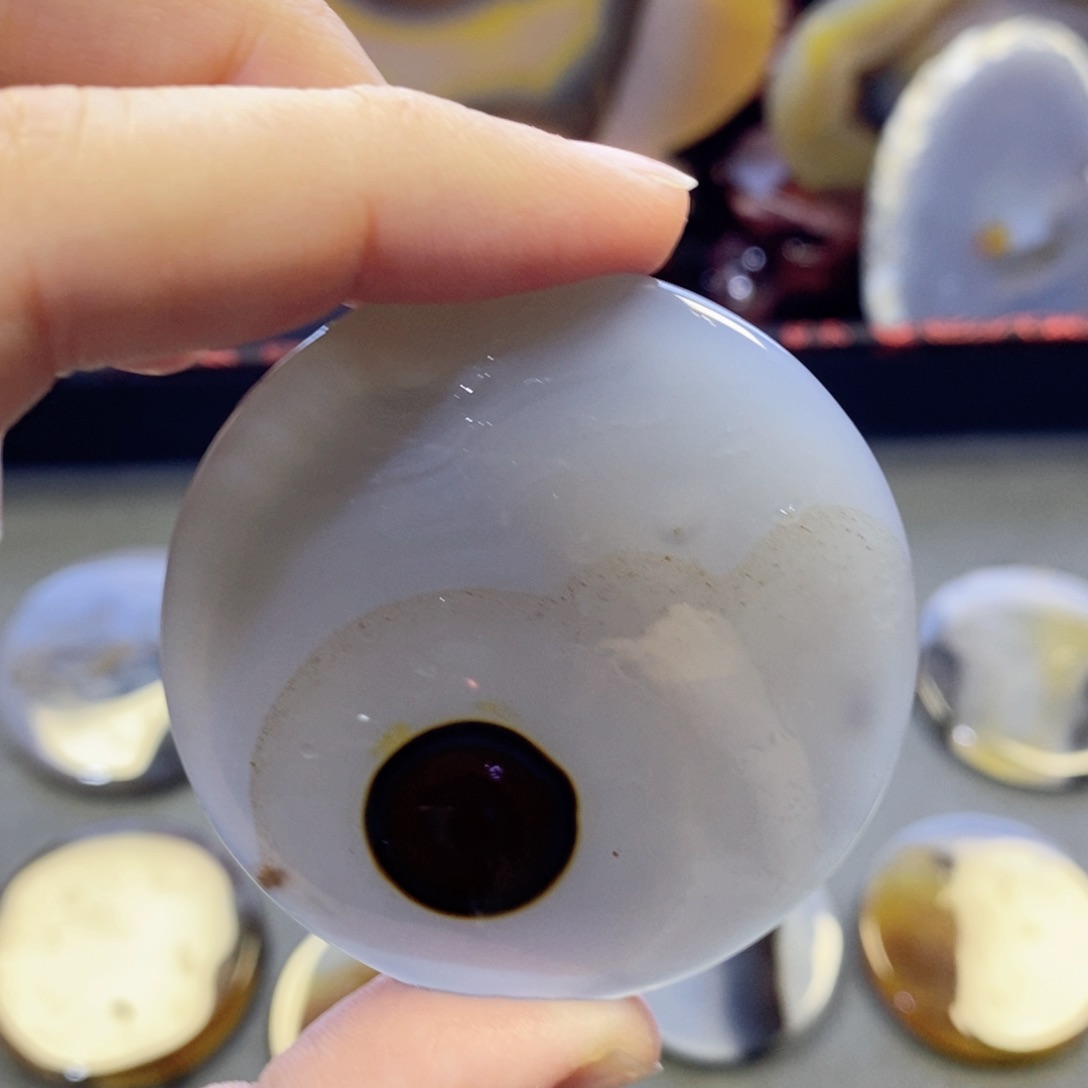 玛瑙/玉髓颈饰未镶嵌编号115