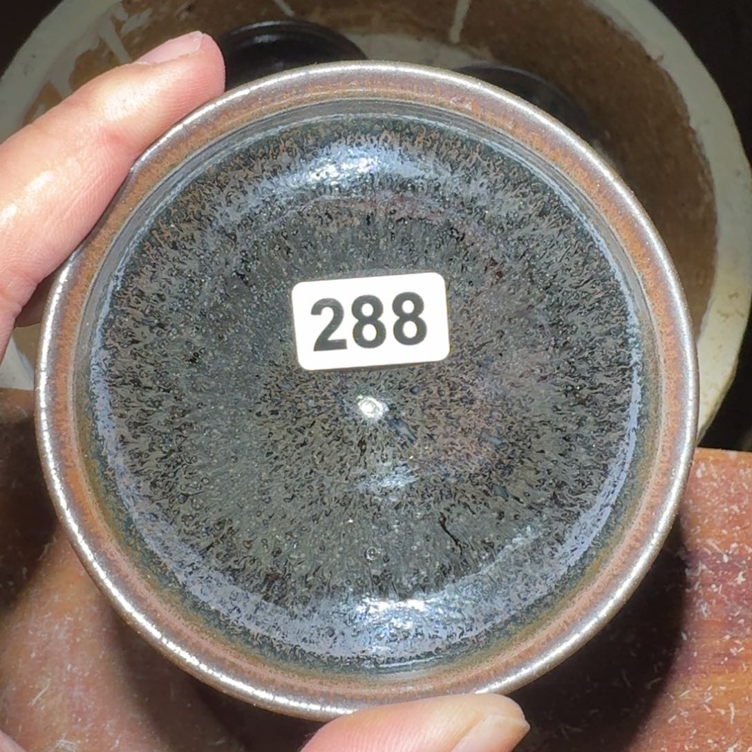 小雨茶盏，手工柴烧，