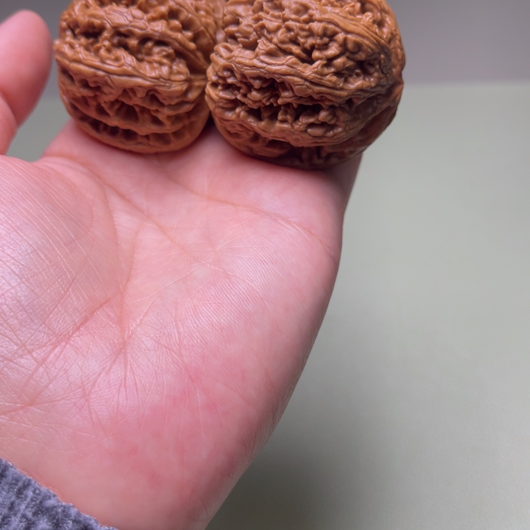 文玩核桃把件大粗筋44 206