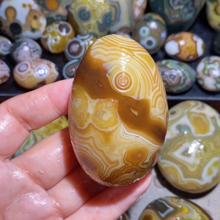 未镶嵌玛瑙/玉髓珠宝半成品179