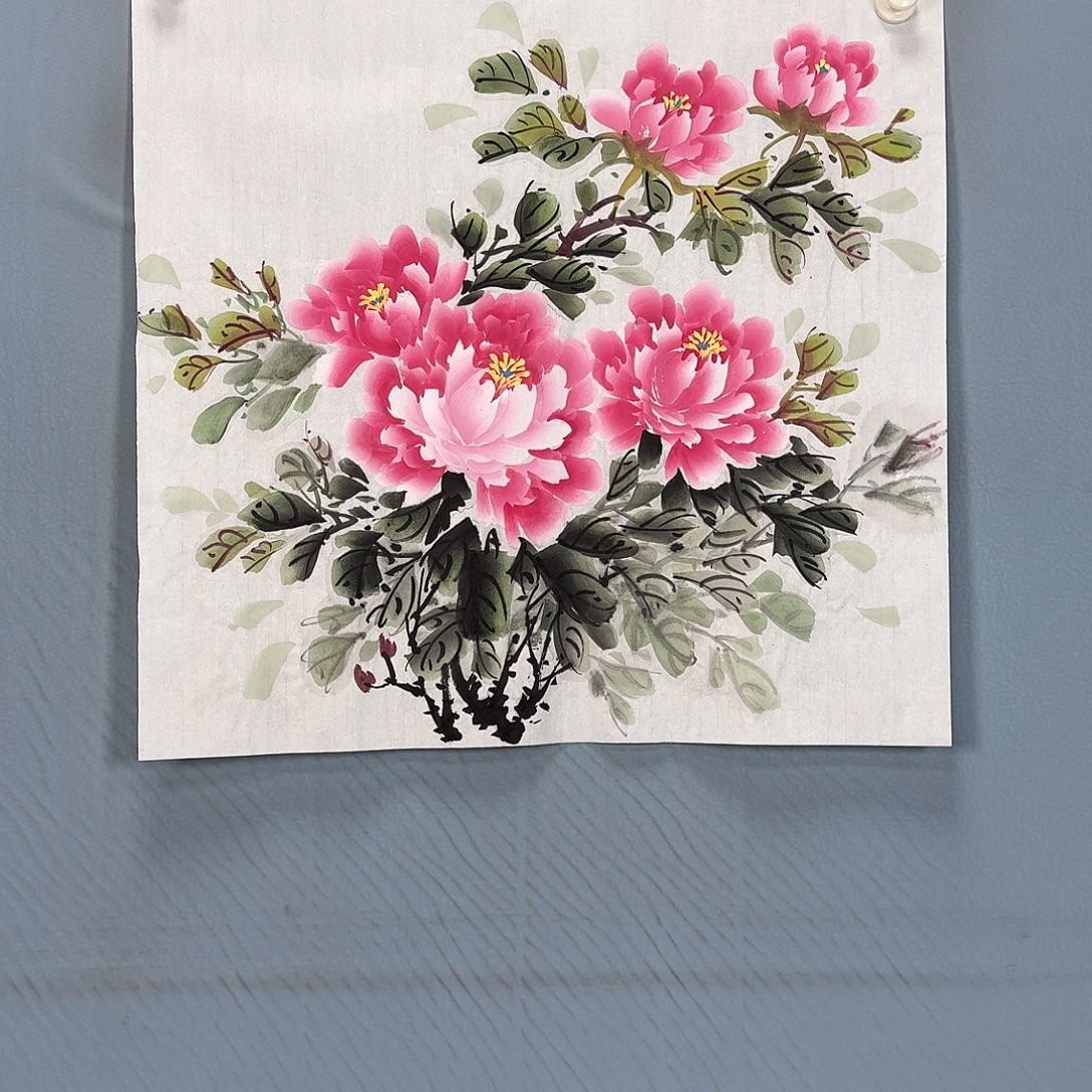 国画870 牡丹一如你初