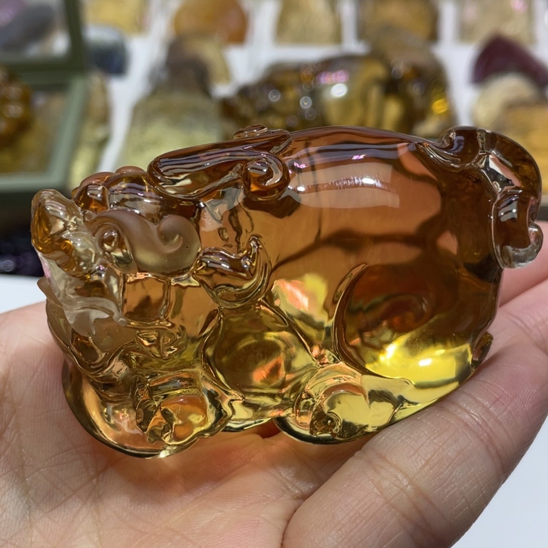 水晶颈饰未镶嵌定制