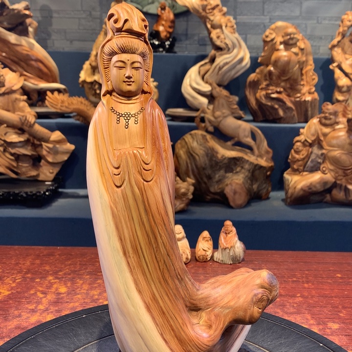 柏木（崖柏）根雕摆件