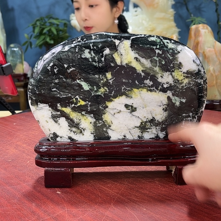 石材天然玉石摆件