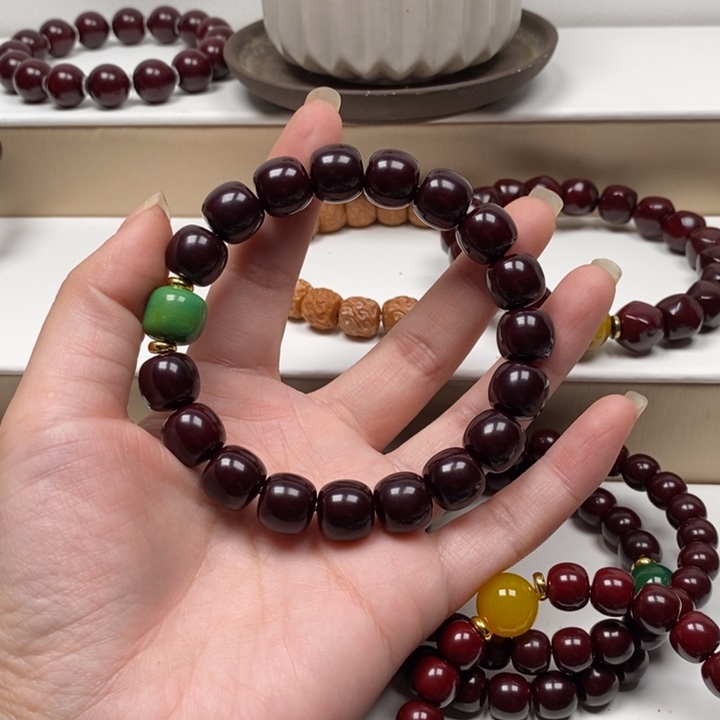 核桃手串/手链辽****睫猴头雕刻