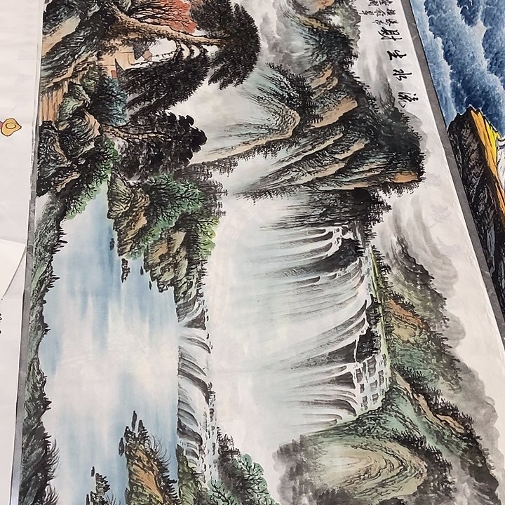 三个张画廊直播间！