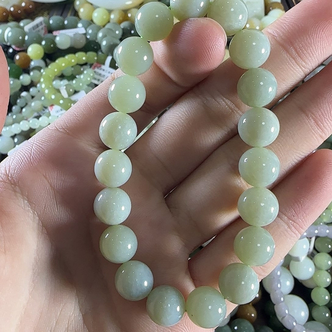 和田玉手链未镶嵌14