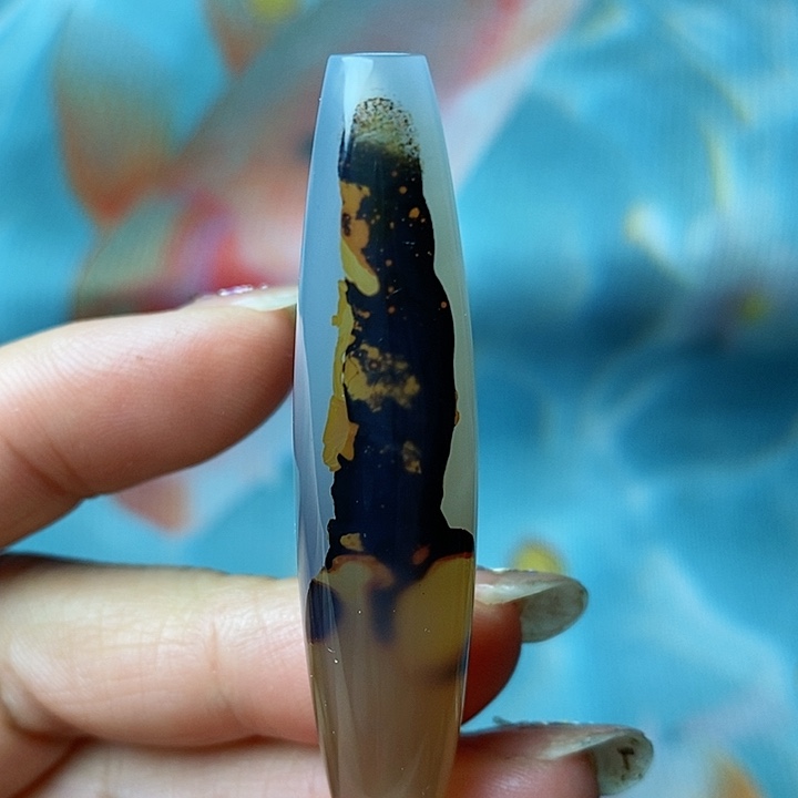 玛瑙/玉髓颈饰合金