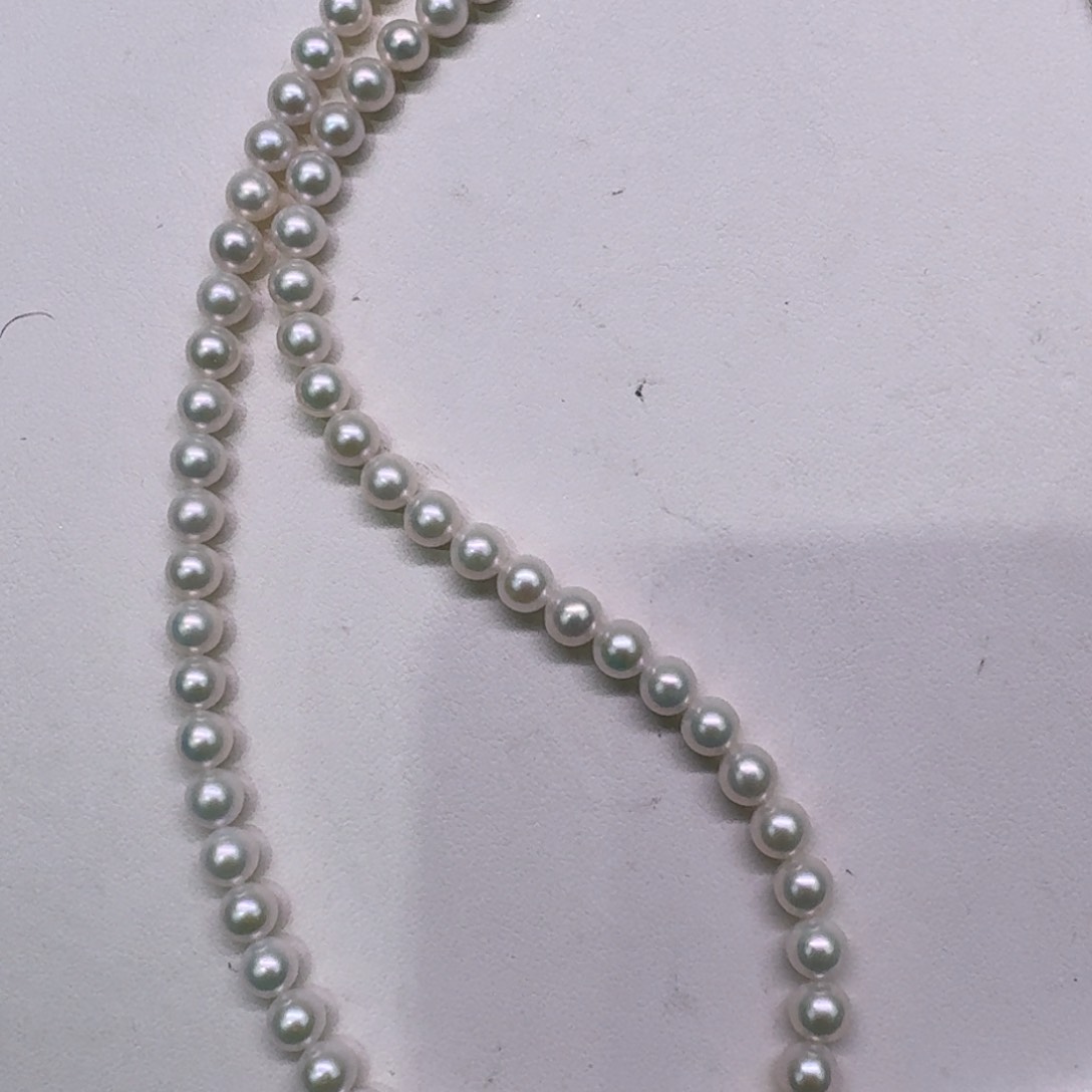 淡水珍珠颈饰银S925镶嵌