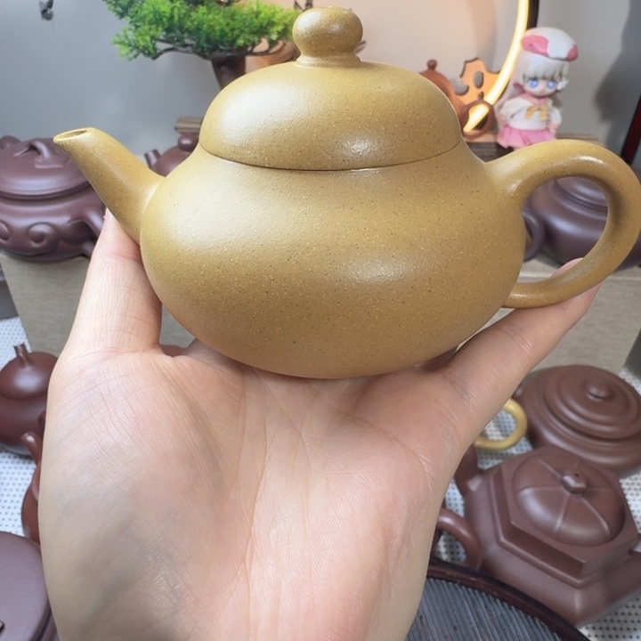 原矿黄金段泥150cc梨壶