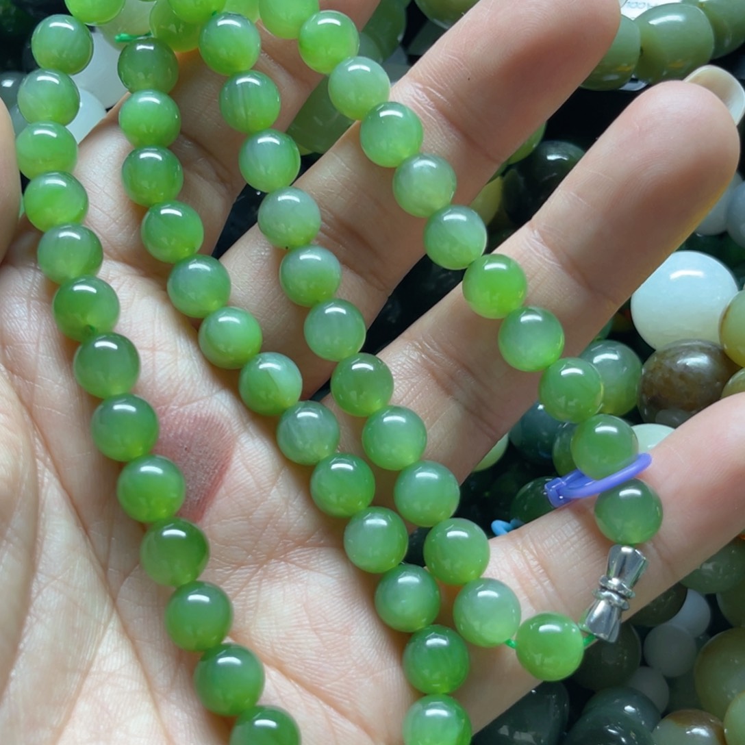 和田玉手链未镶嵌