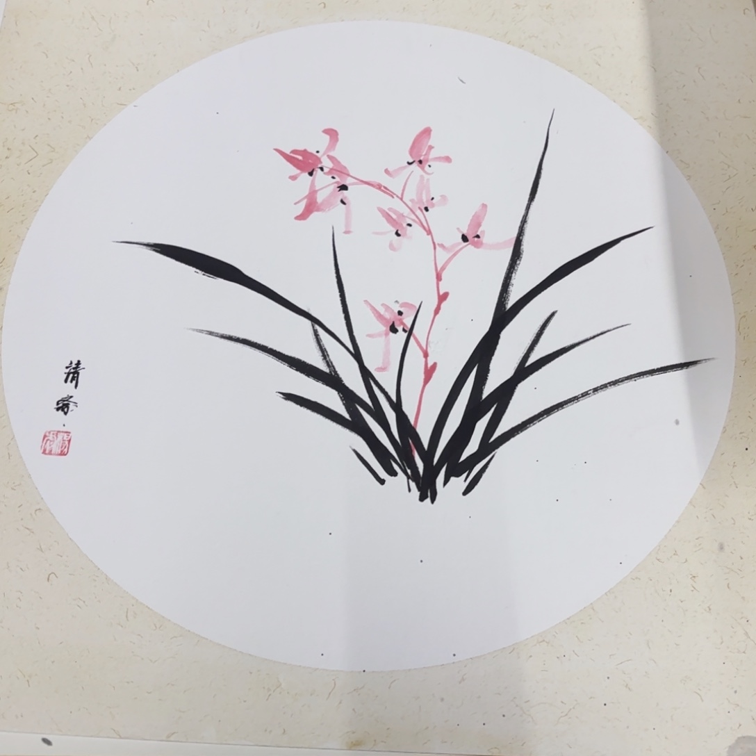 国画50-50卡纸作品艺