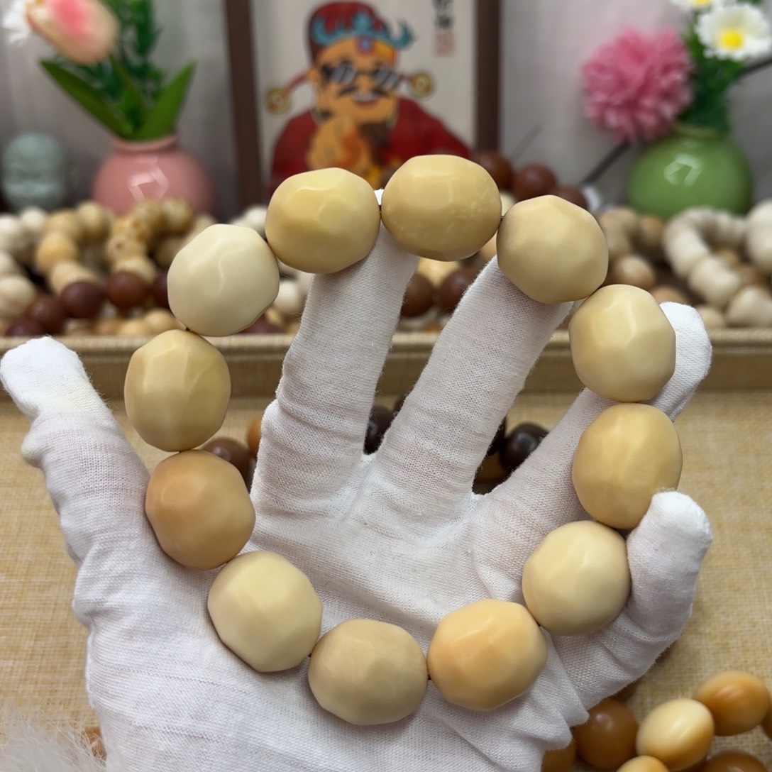 吊坠菩提根/象牙果牙果瑕疵干磨236