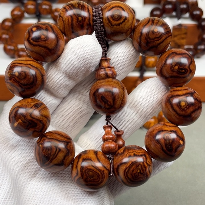 黄花梨/降香黄檀手串/手链海南黄花梨