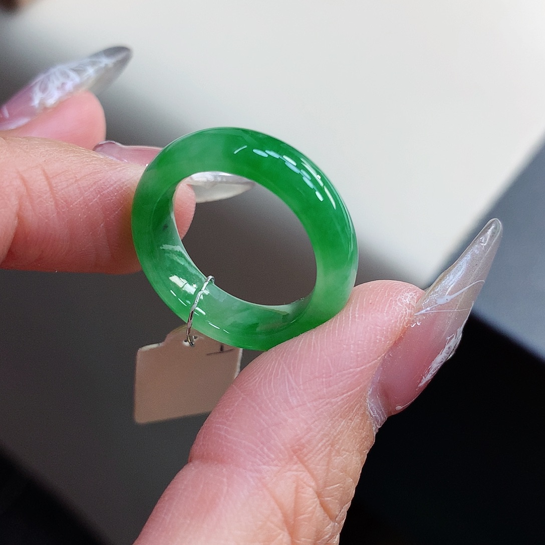 翡翠戒指未镶嵌16号