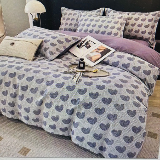 爆款 秋冬加厚双人被套斜纹系列 简约时尚（涵）