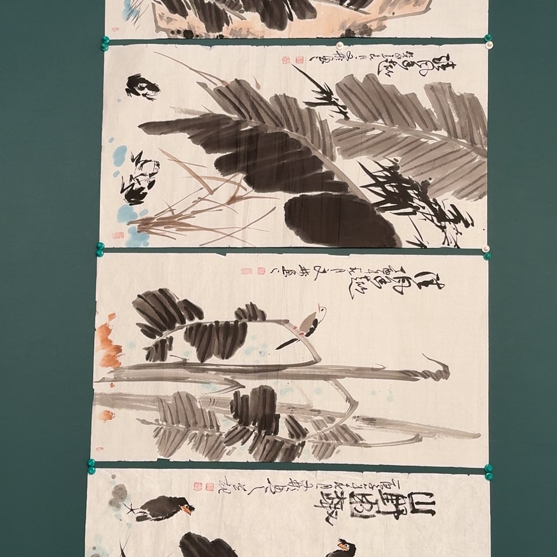 国画溥文彬老师的作品