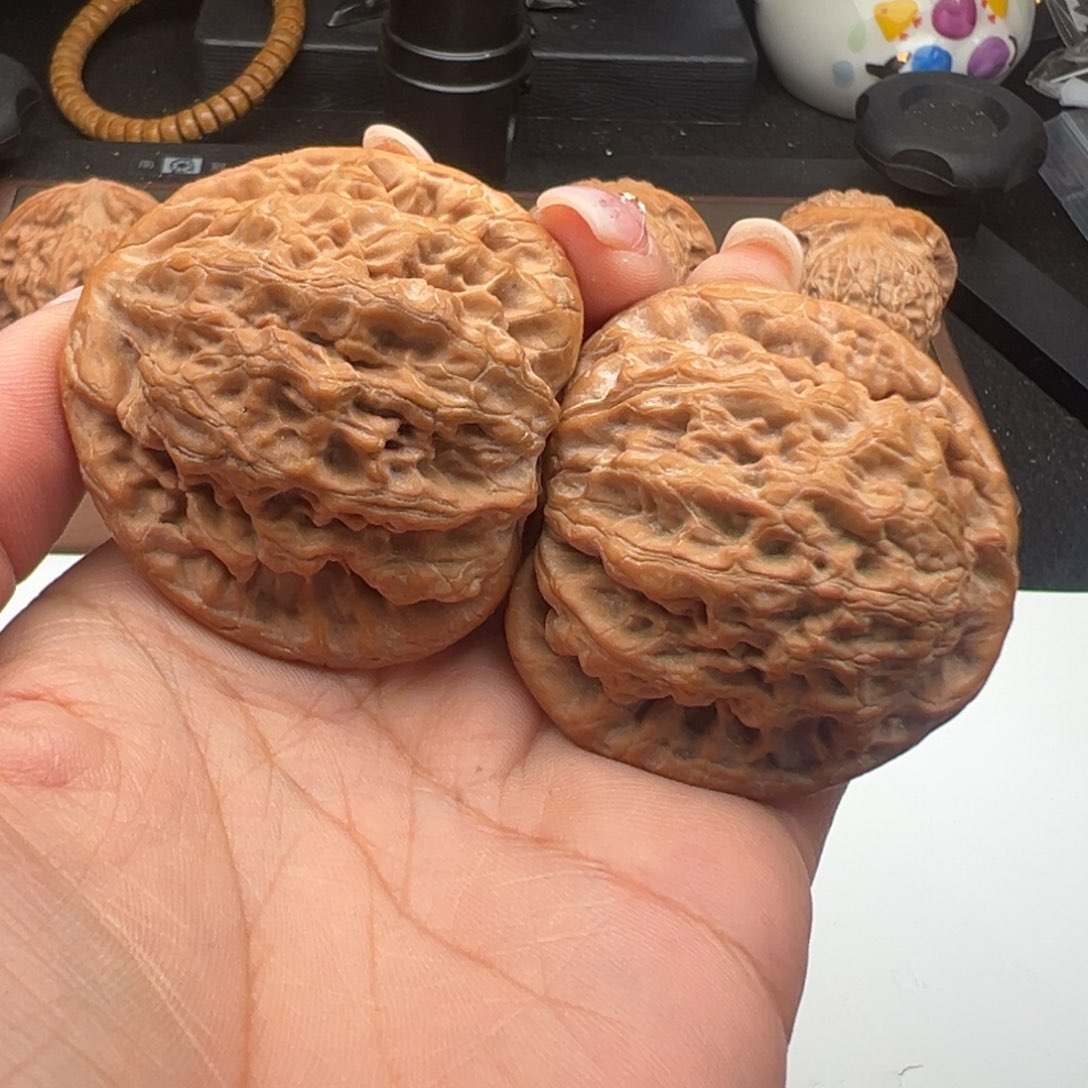 文玩核桃把件金公子47