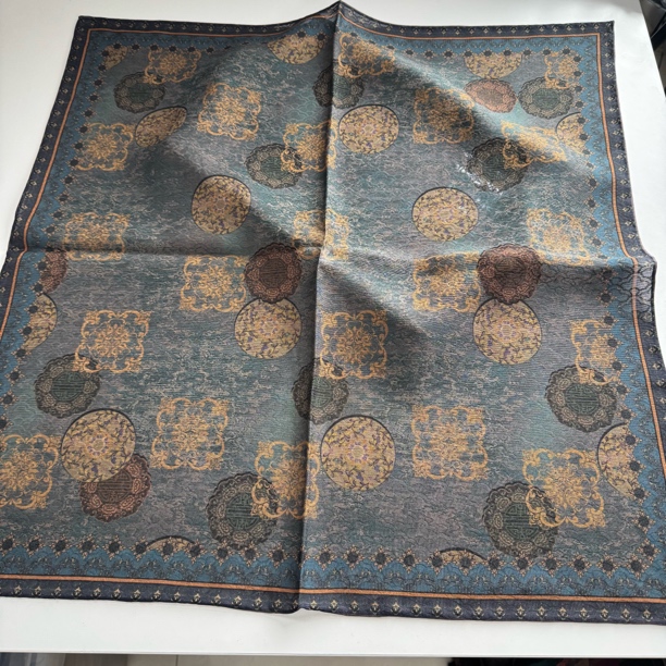丝纡--淡然   四经绞萝香云纱桑蚕丝披肩围巾65cm