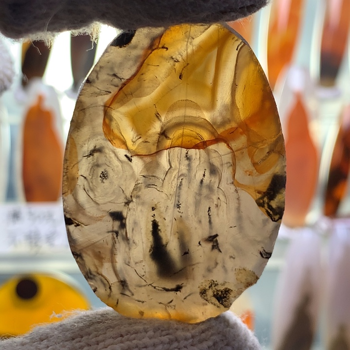 玛瑙/玉髓颈饰未镶嵌235