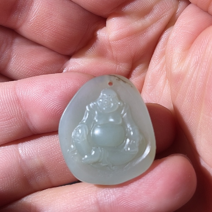 和田玉（白玉）未镶嵌吊坠(不含链)