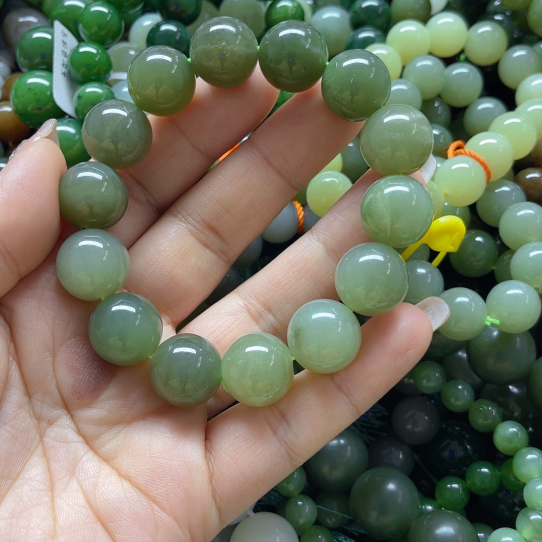 和田玉手链未镶嵌