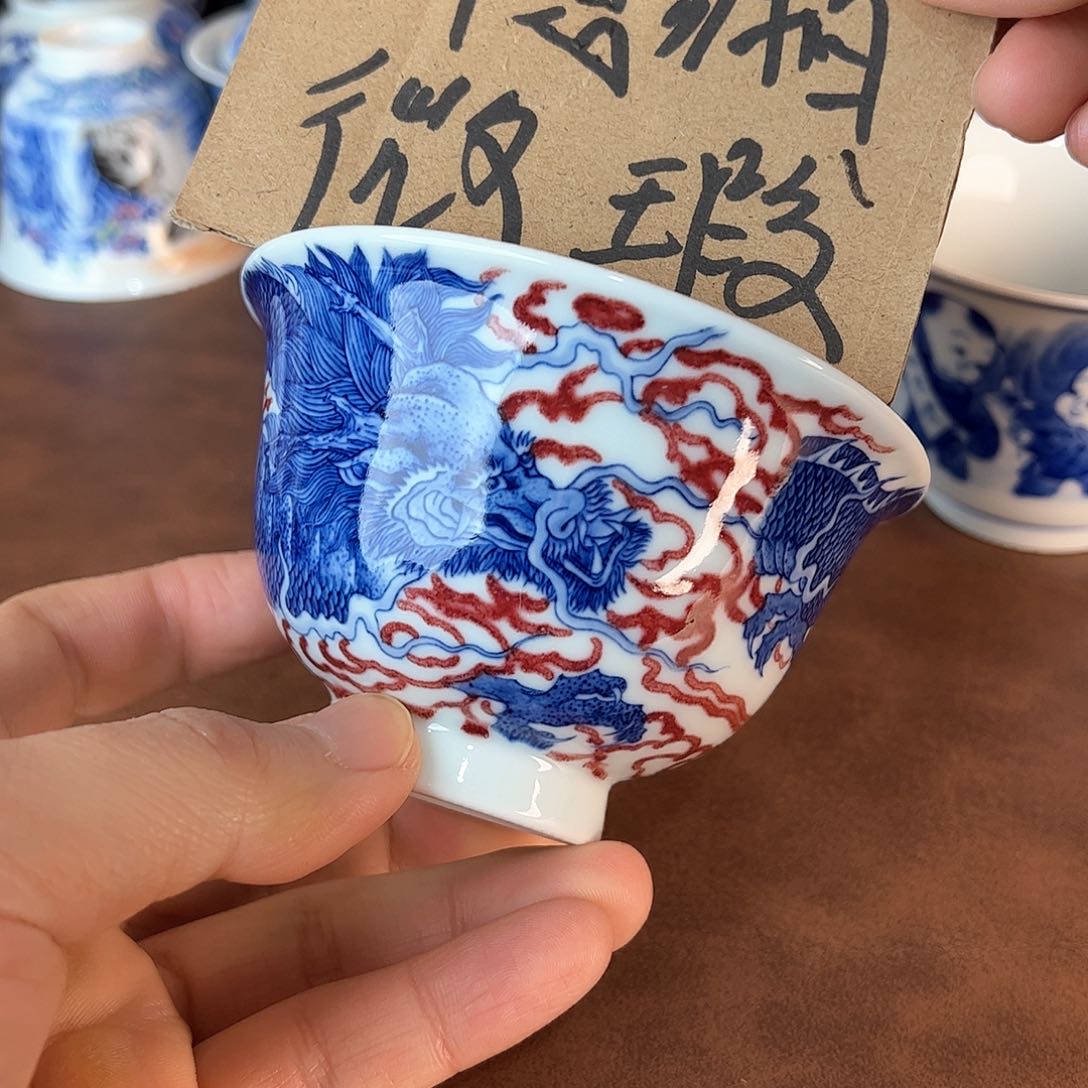 杯景德镇全手工手绘陶瓷