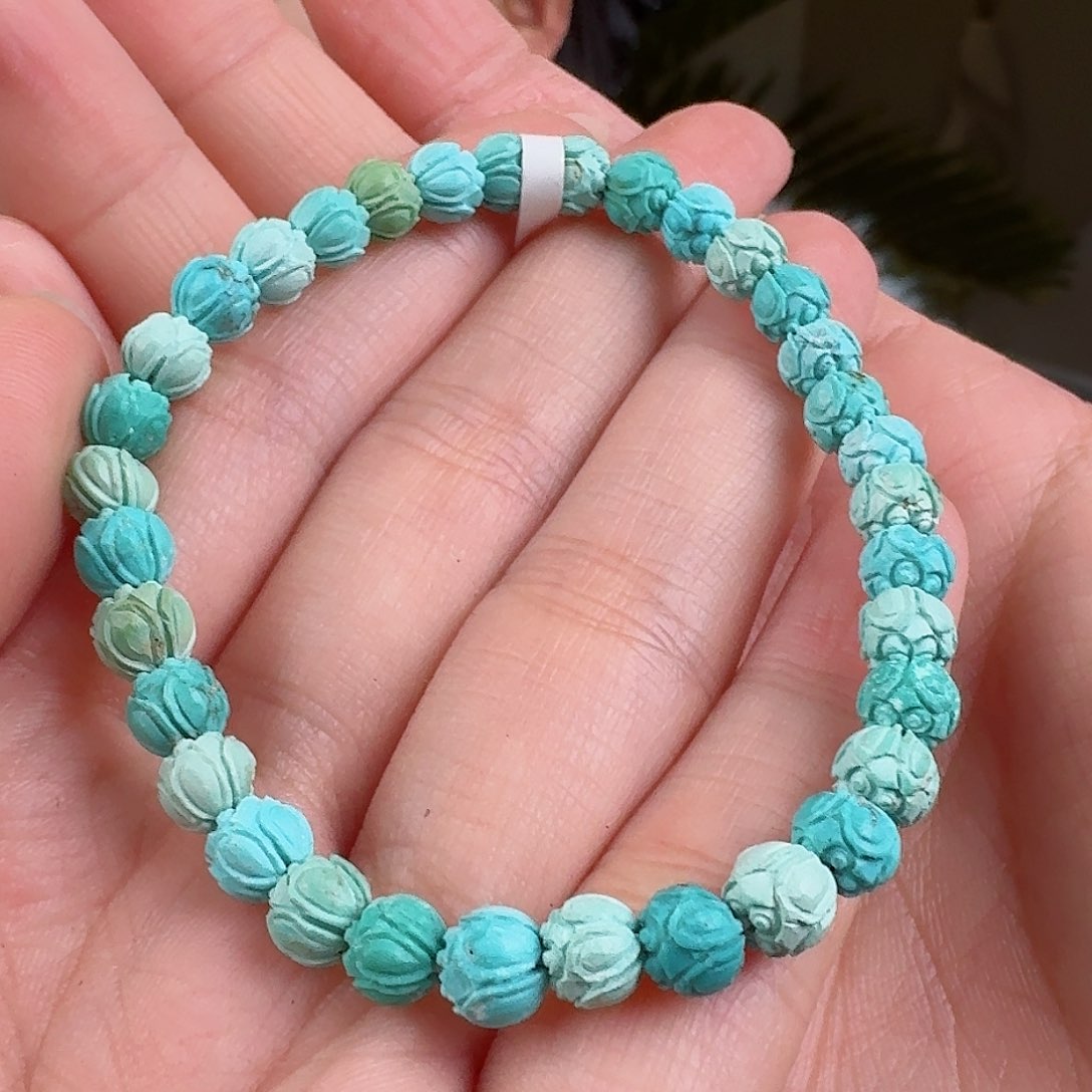 绿松石珠宝奇石未镶嵌