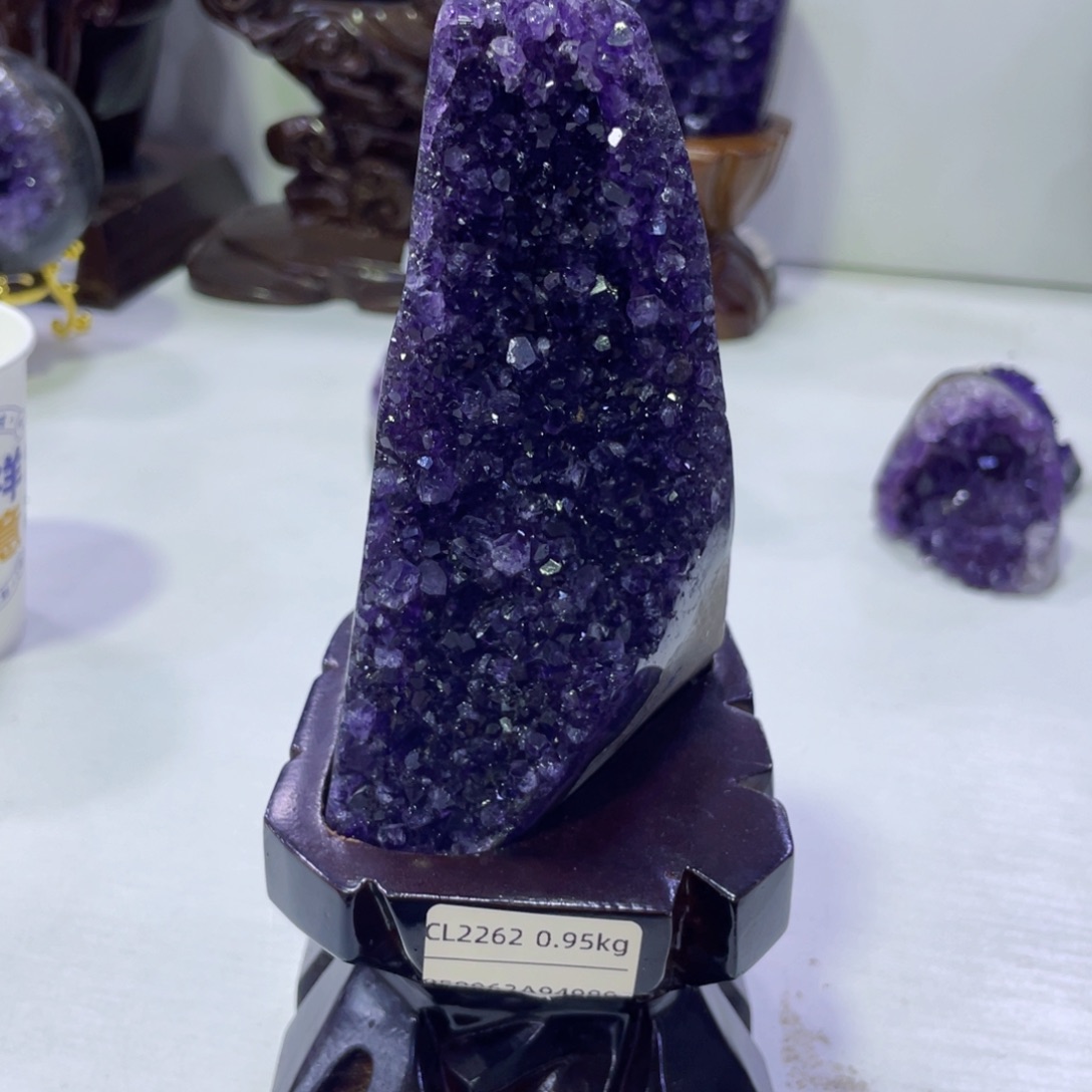乌拉圭紫水晶摆件