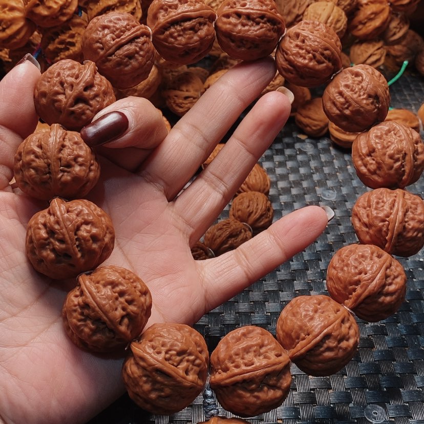 【闪购商品】文玩核桃吊坠明京八棱