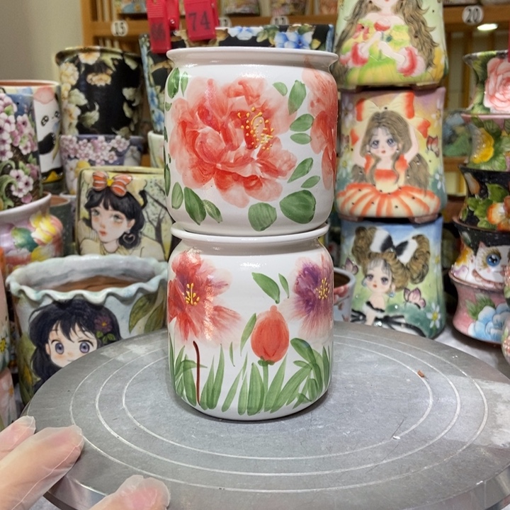 景德镇艺术手绘作品