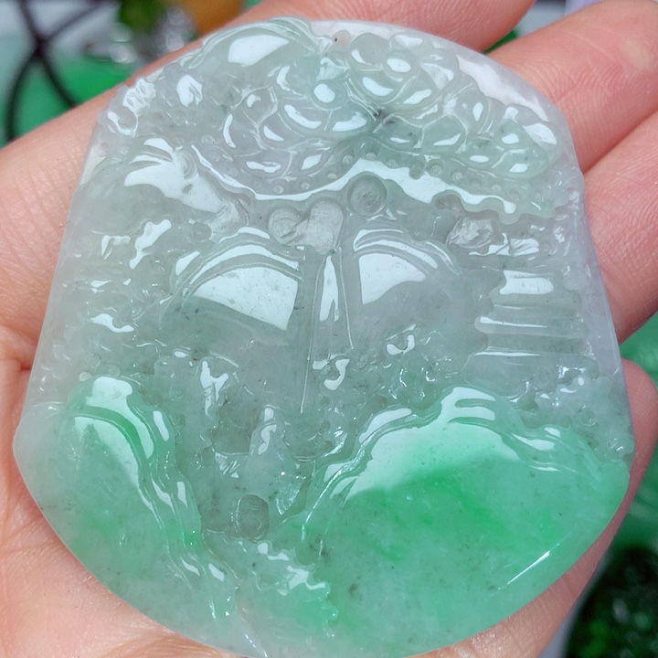 翡翠吊坠(不含链)未镶嵌