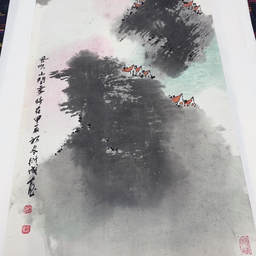 国画国画老师作品刘