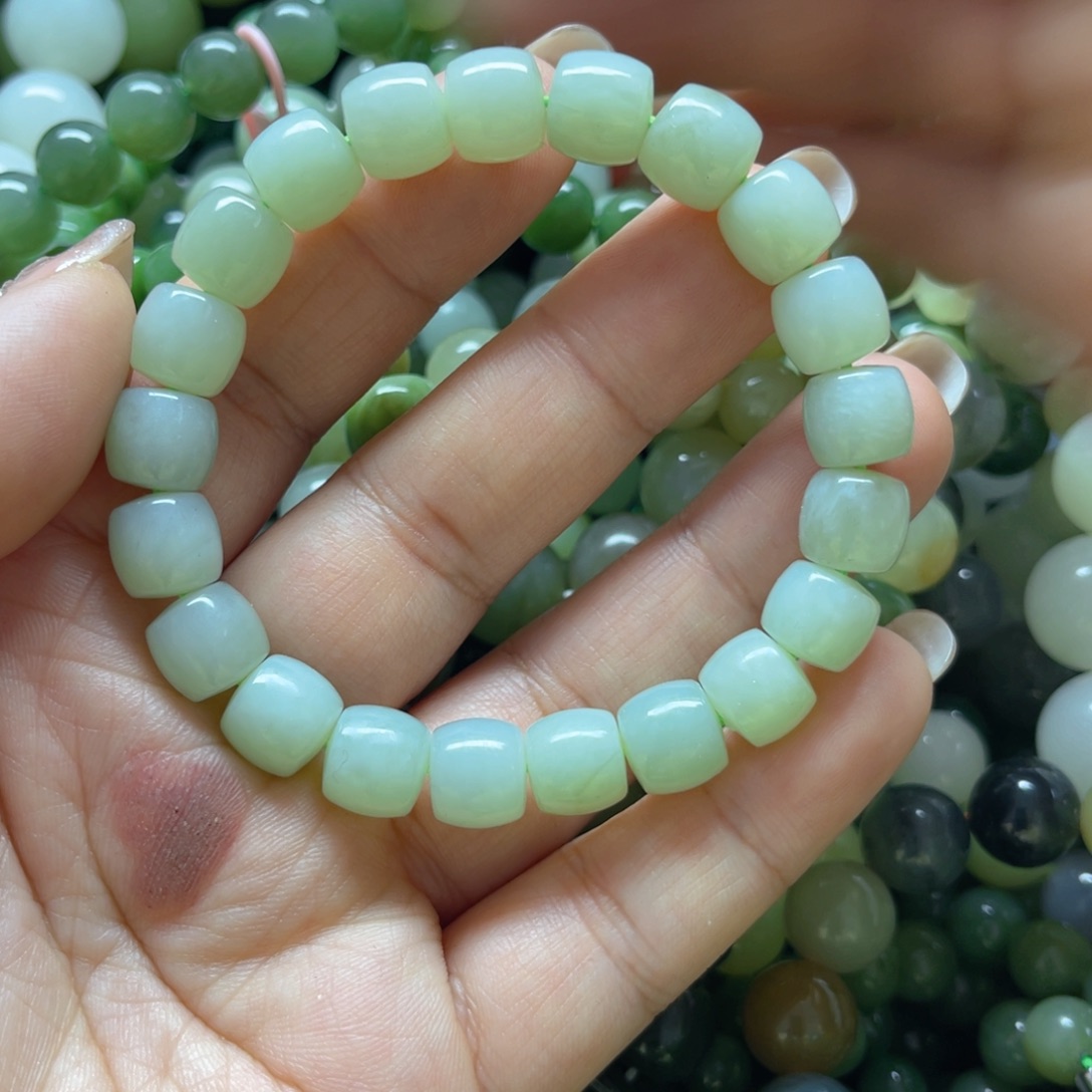 和田玉手链未镶嵌