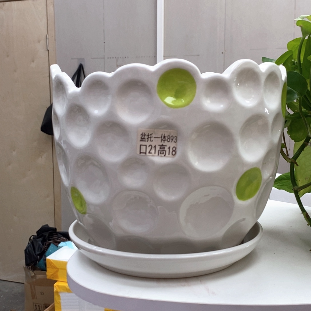 @夏西陶瓷花盆@@5893