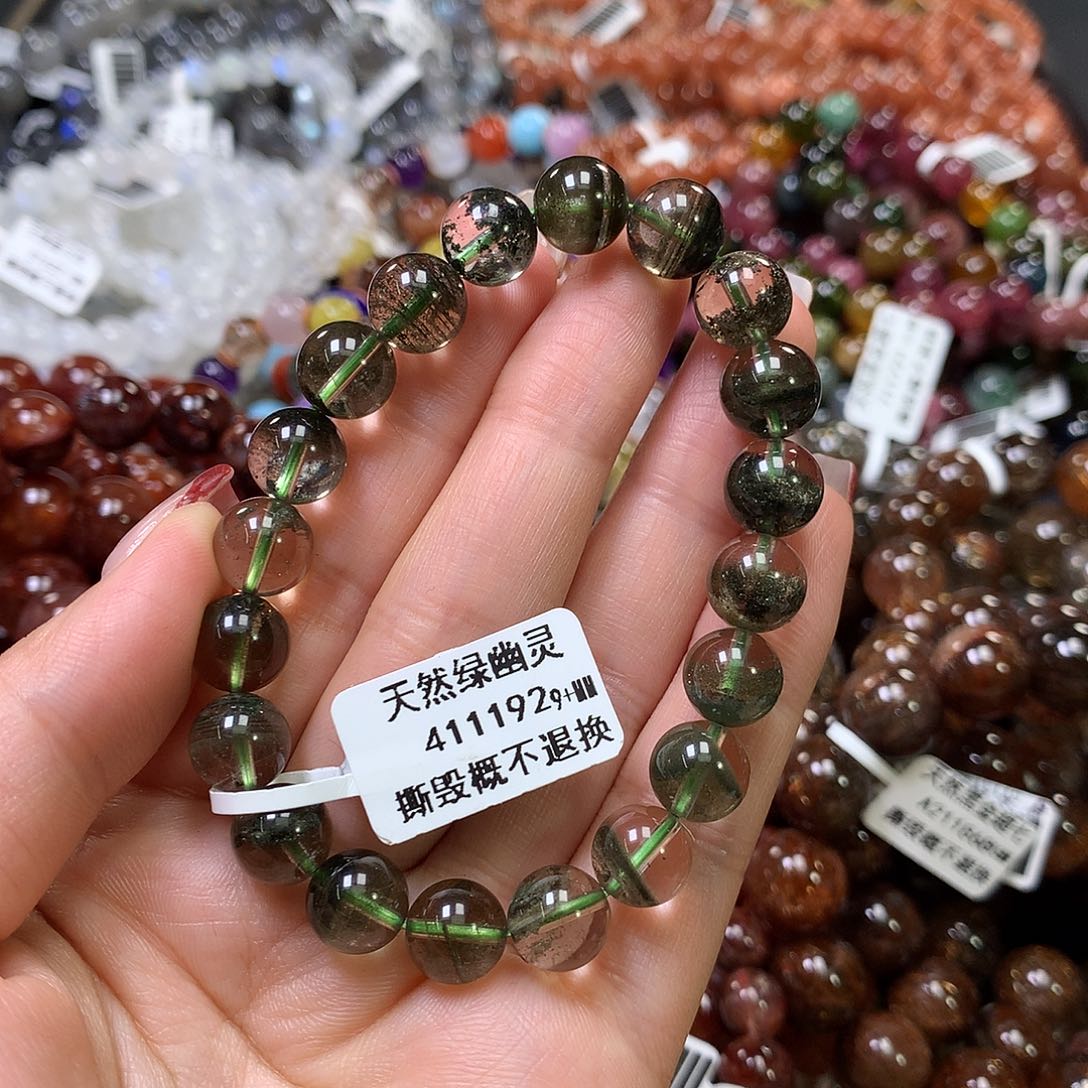 水晶手链未镶嵌，