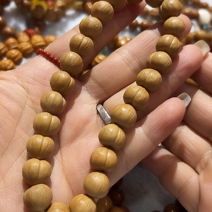 猴头核桃手串精工制作拉丝工艺屁桃小