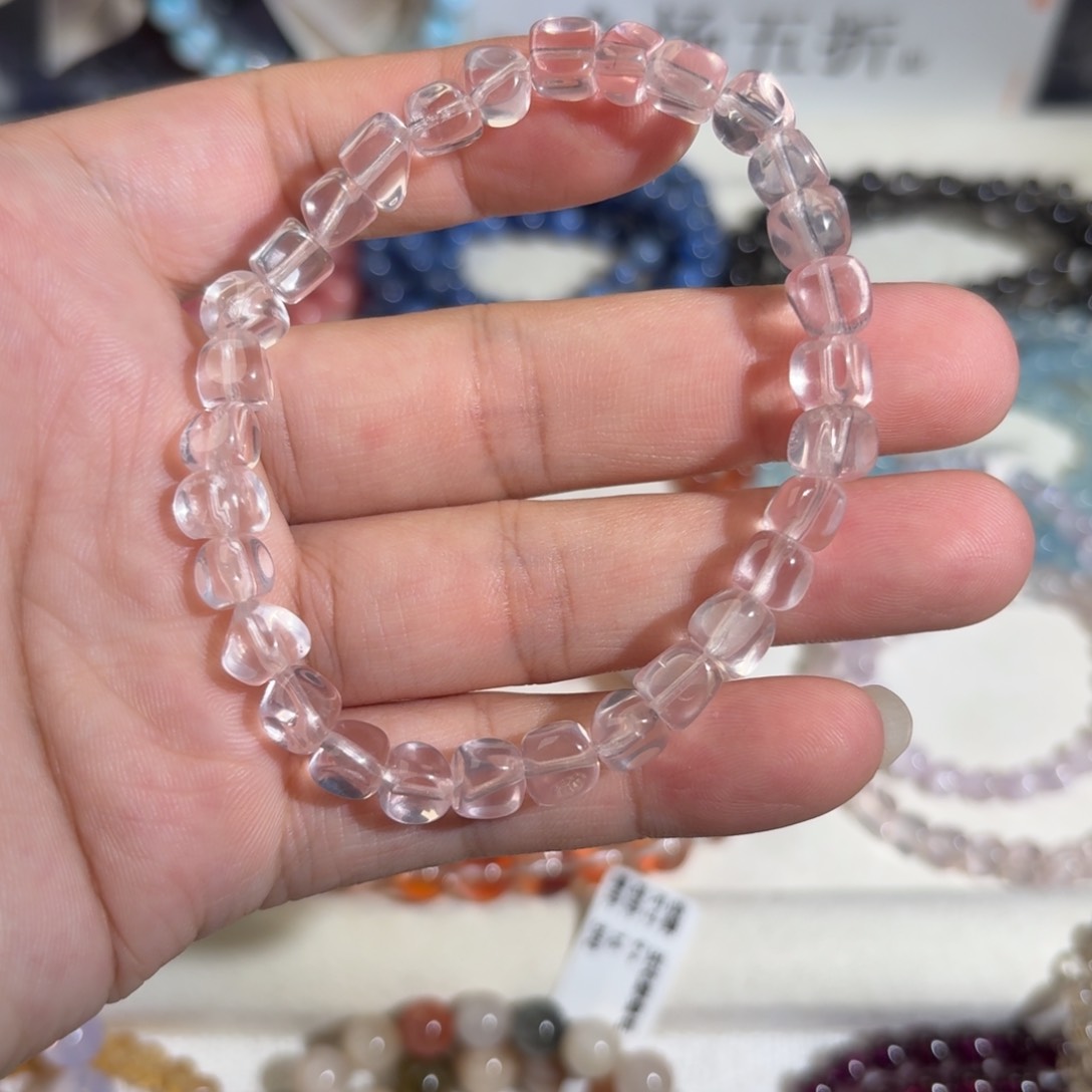 水晶手链未镶嵌莫*