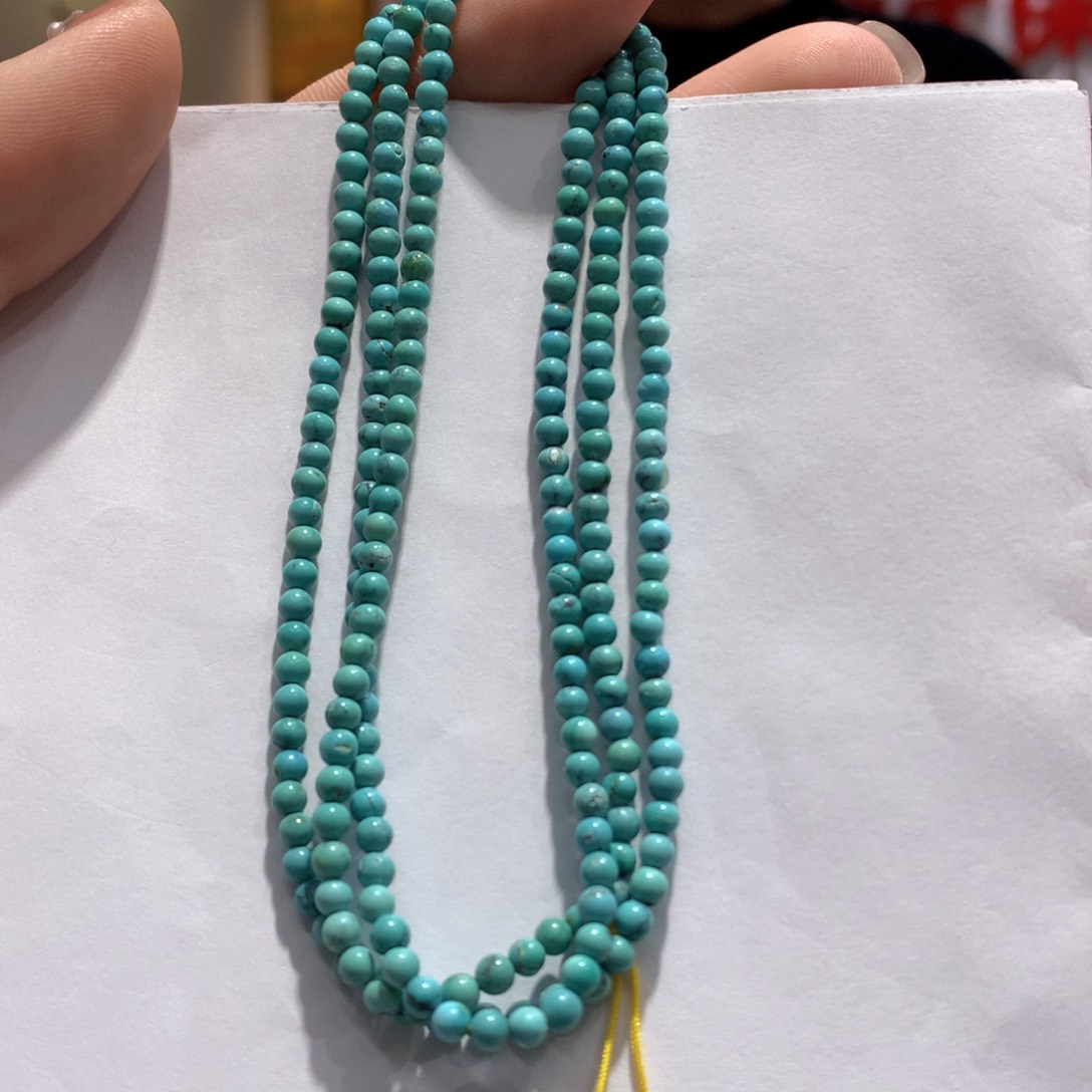 绿松石长链未镶嵌