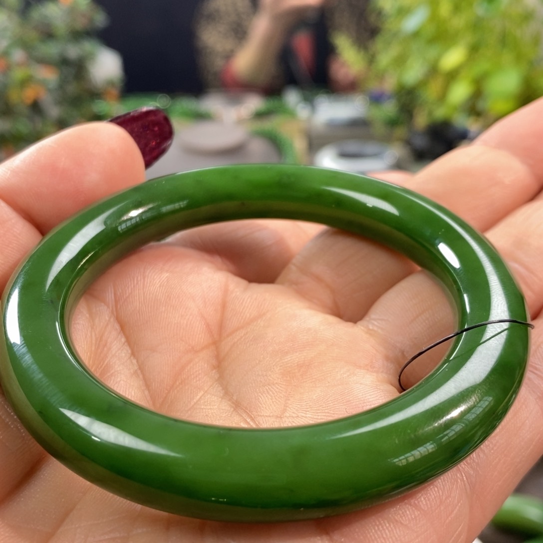 和田玉（碧玉）手镯未镶嵌
