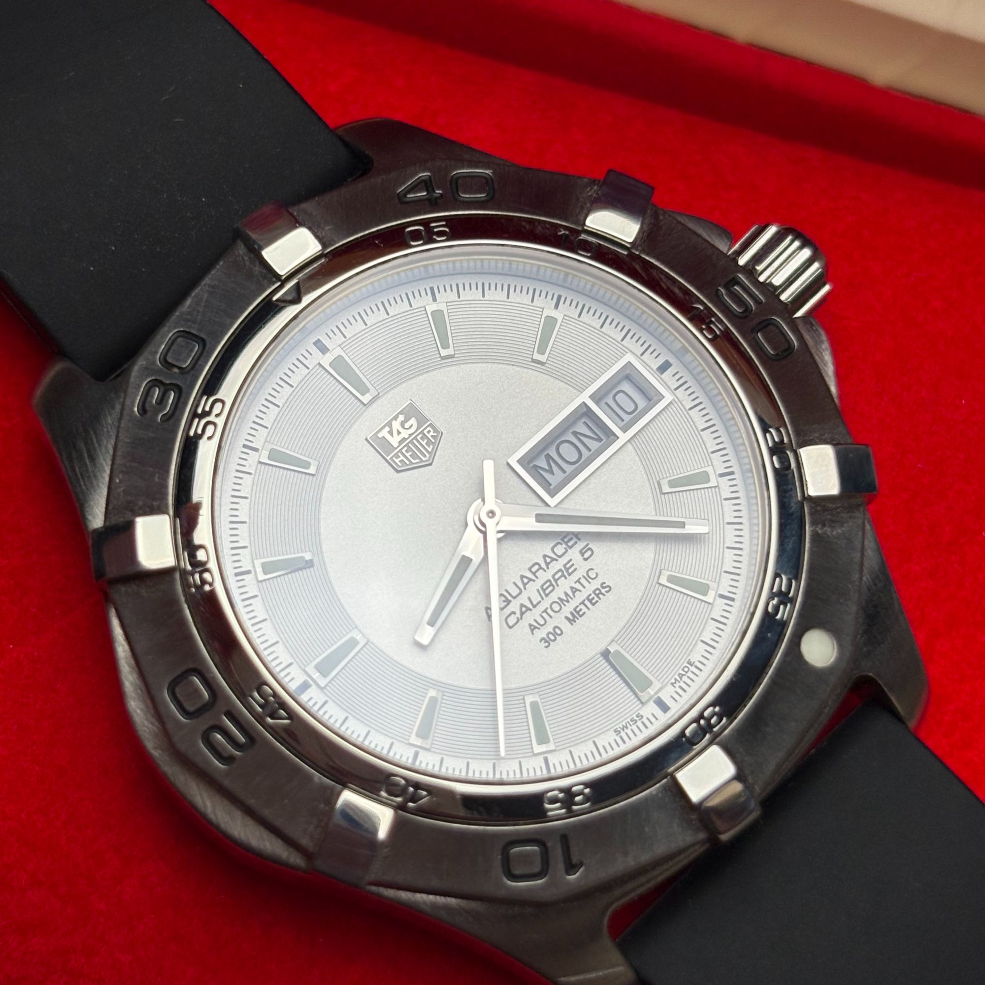 99新 TAG Heuer/泰格豪雅 41mm竞潜系列自动机械男士腕表