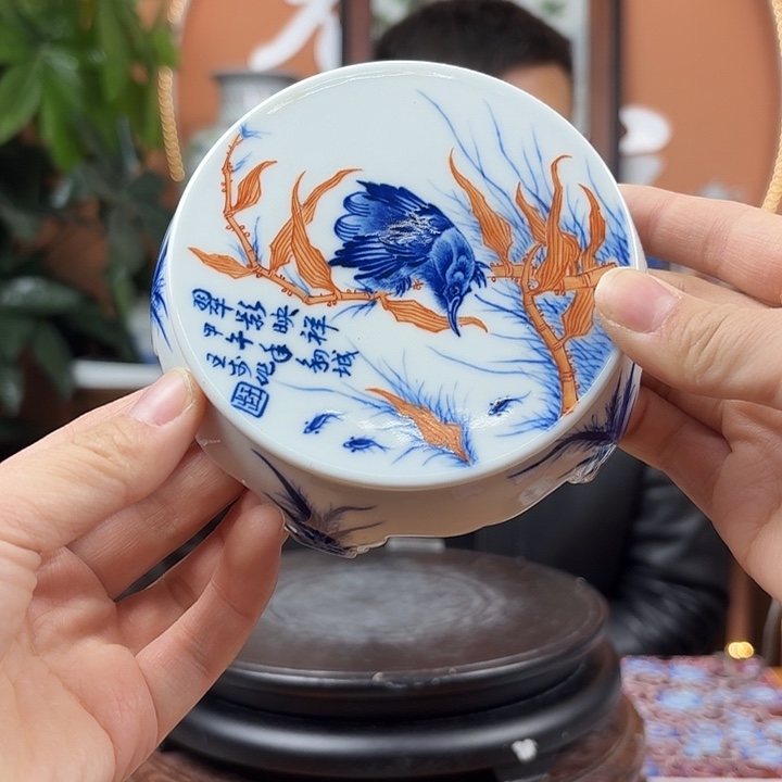 摆件陶景德镇陶瓷手工制作