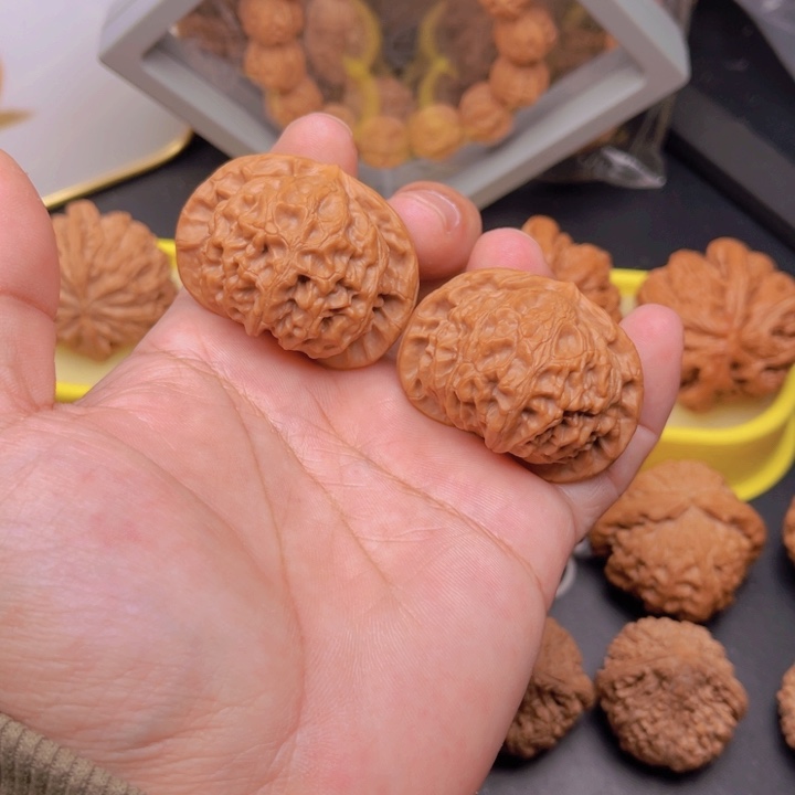 文玩核桃把件44矮桩宫灯