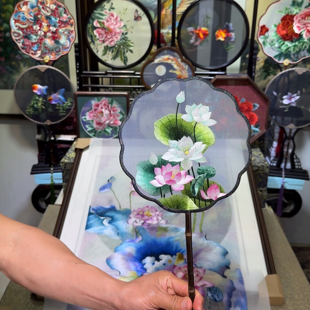 刺绣刺绣工艺精湛独特