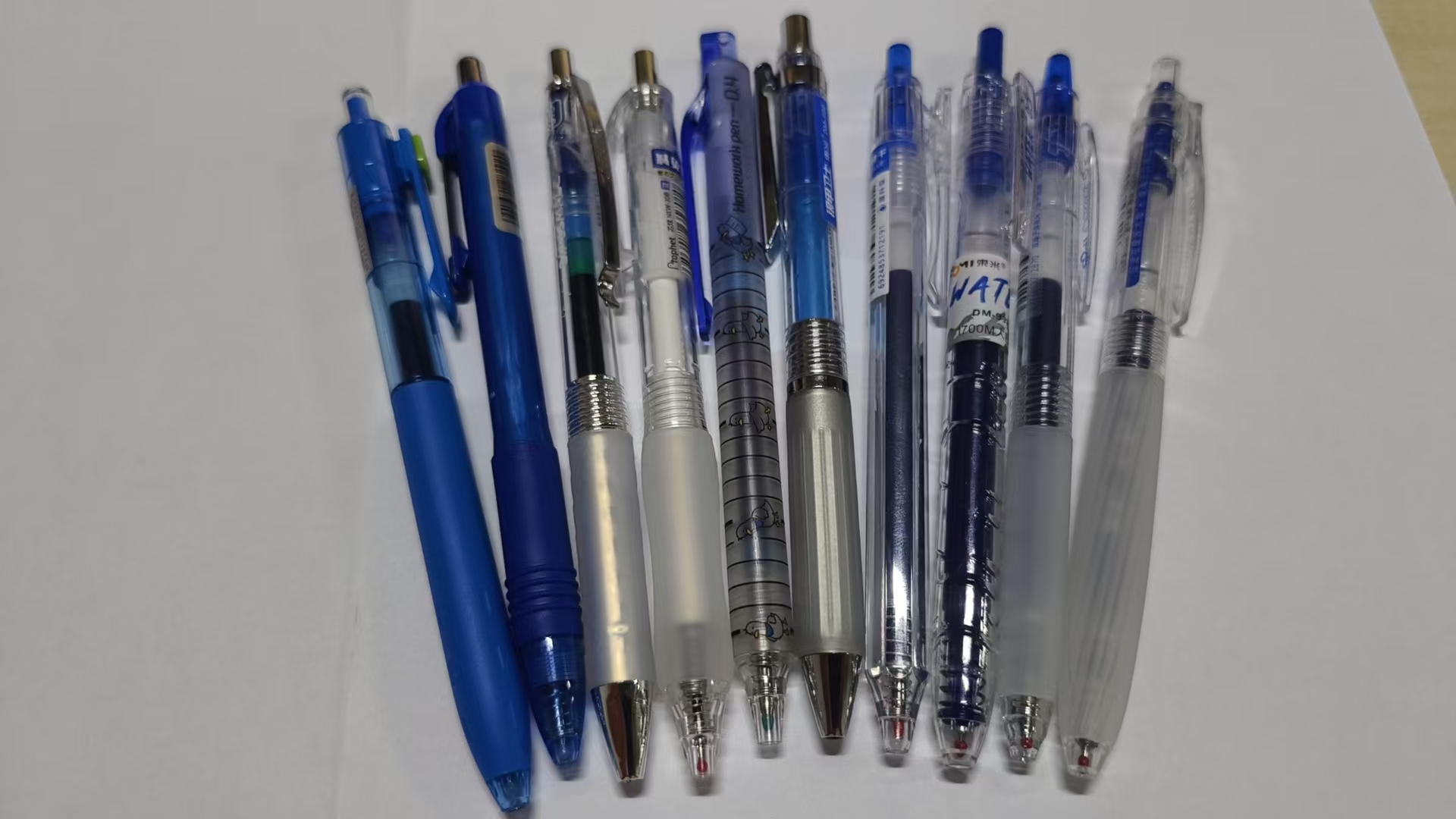 【直播835】ZBJZHB-3蓝笔套装 中性笔