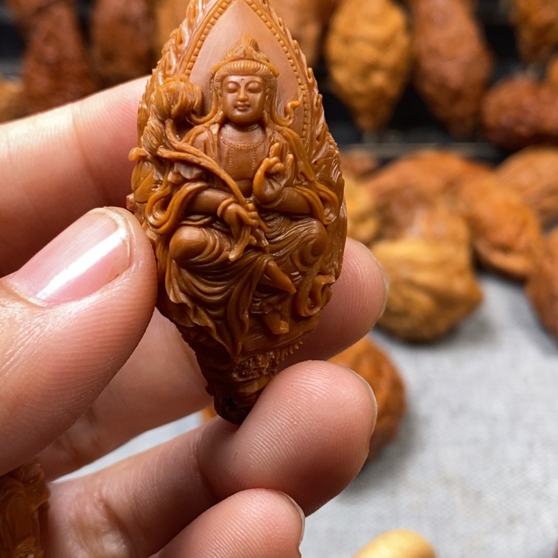 橄榄核手串/手链H核雕单子