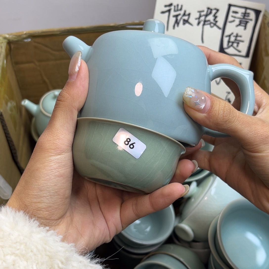 摆件陶奇*86--井栏壶一级哈哈哈哈