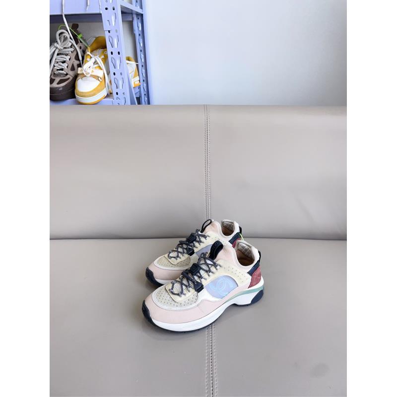 99新 Chanel/香奈儿 米色运动鞋   35.5码 4247