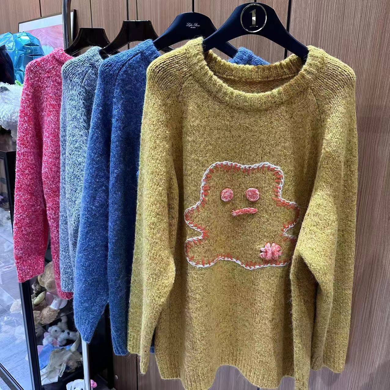 COCO AMAZING-(091)特价纯色网红秋冬圆领针织衫毛衣-4N211MY106