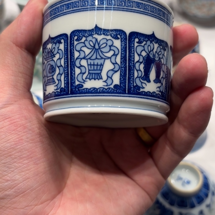 景德镇陶瓷杯子的